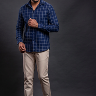 White Checkered Shirt