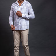 White Checkered Shirt