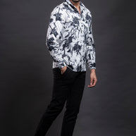 Black Printed Shirt