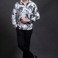 Black Printed Shirt