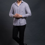 Brown Checkered Shirt