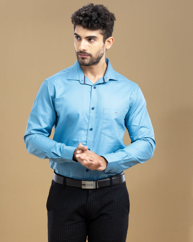 Sky Blue Classic Solid Shirt
