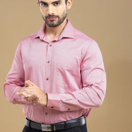 Blush Pink Classic Solid Shirt