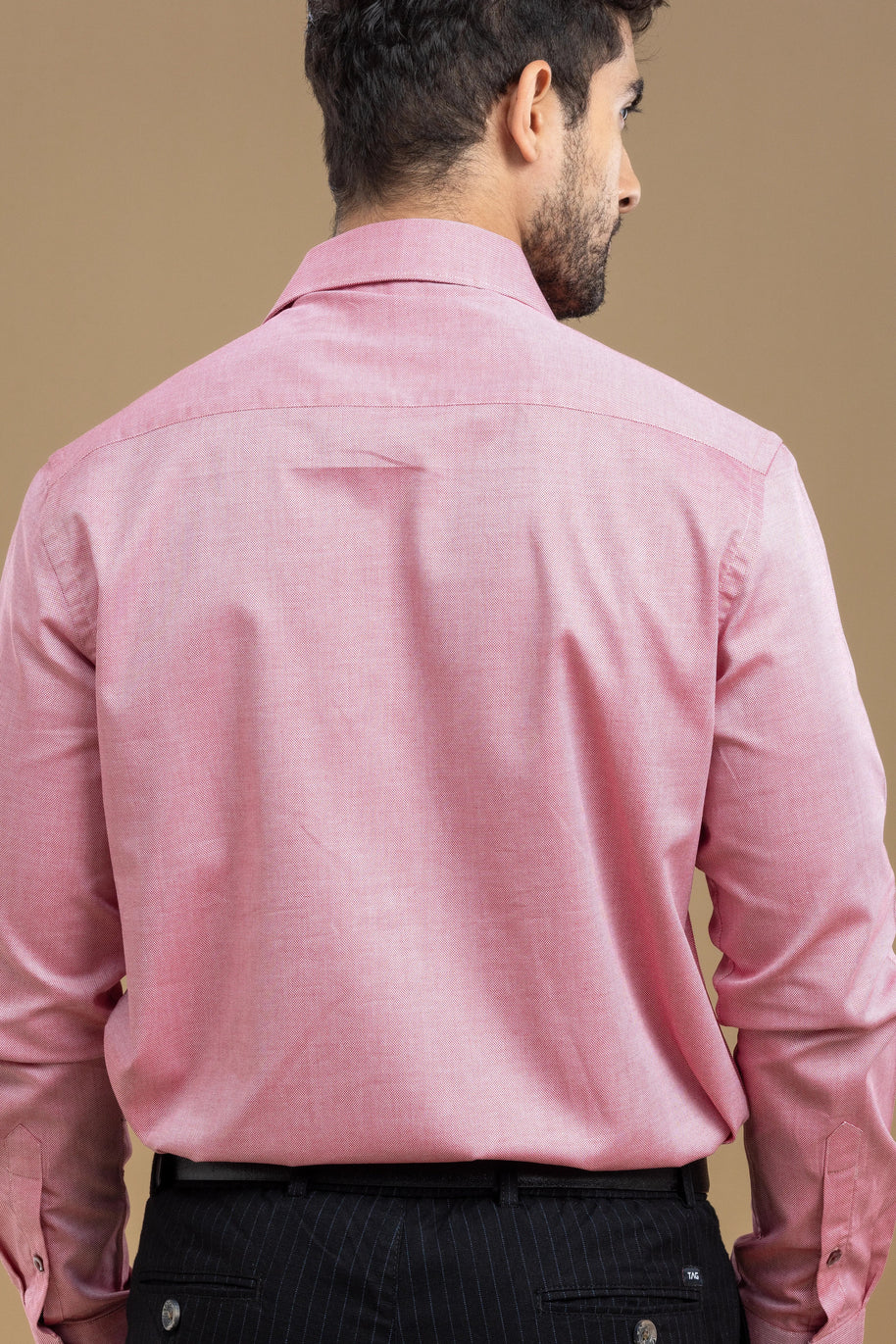 Blush Pink Classic Solid Shirt