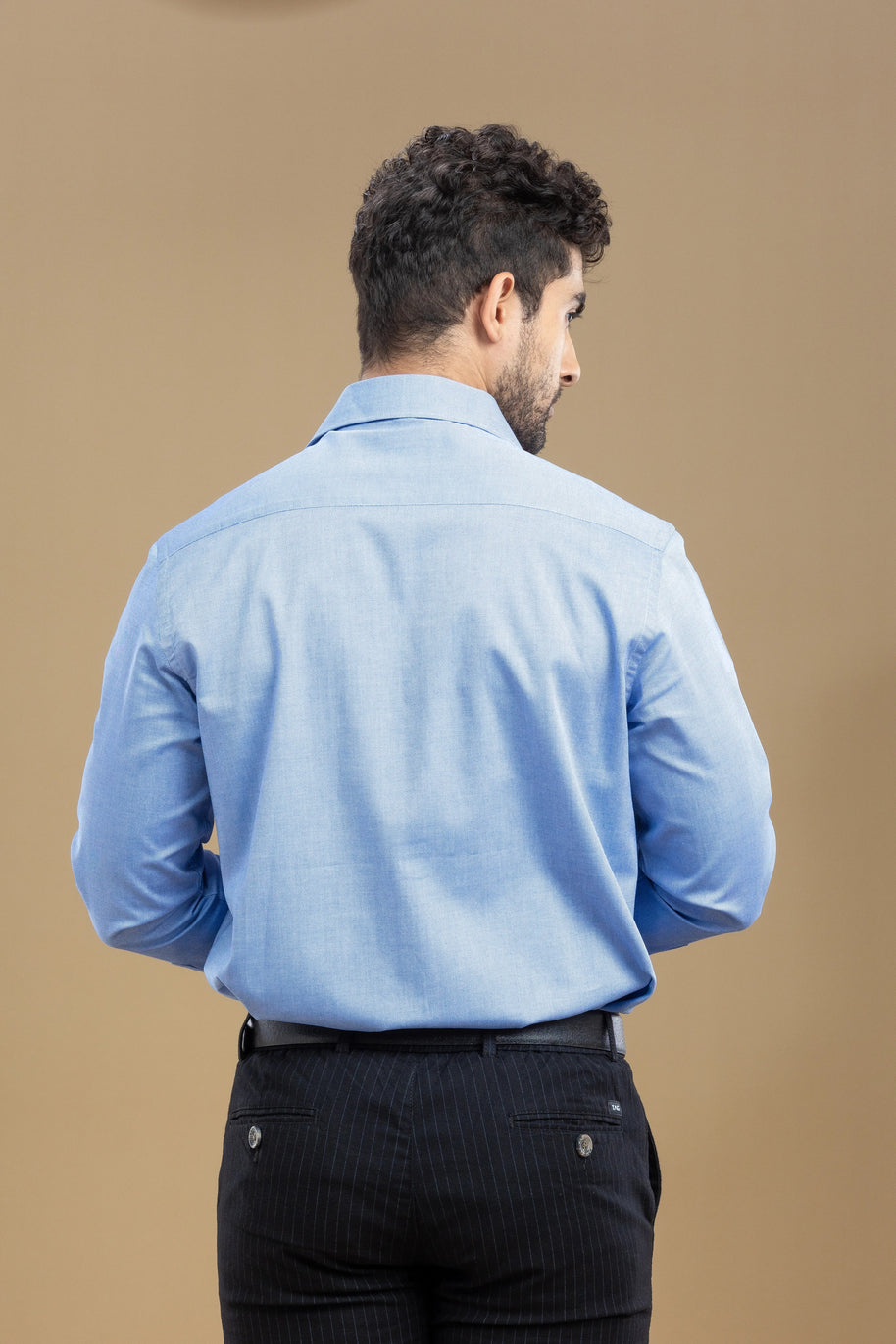 Mist Blue Classic Solid Shirt