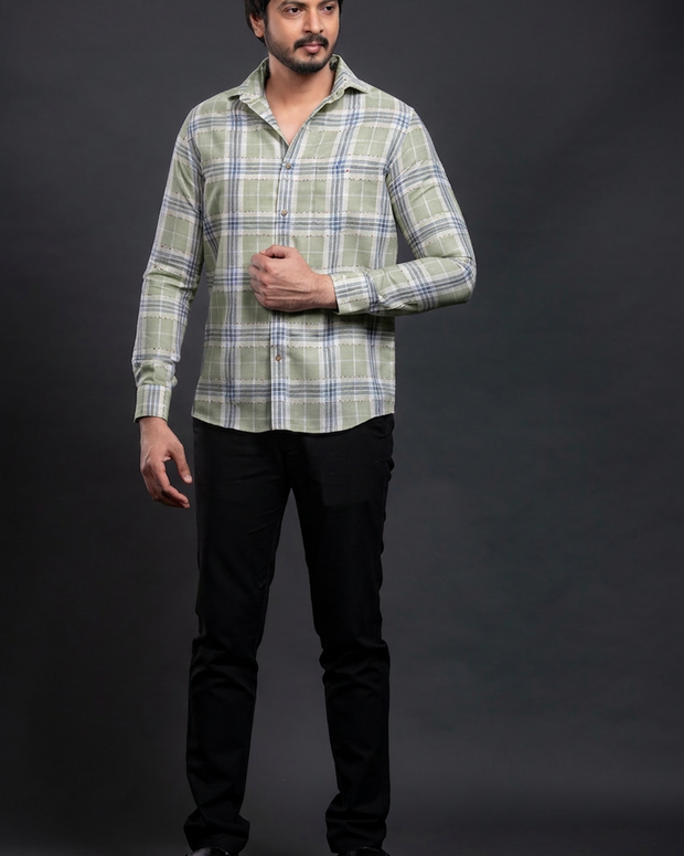 Pink Checkered Shirt