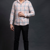 Pink Checkered Shirt