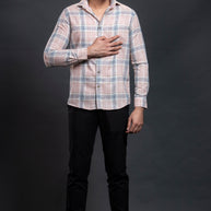 Pink Checkered Shirt