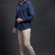 Olive Printed Shirt