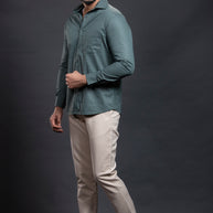 Olive Printed Shirt