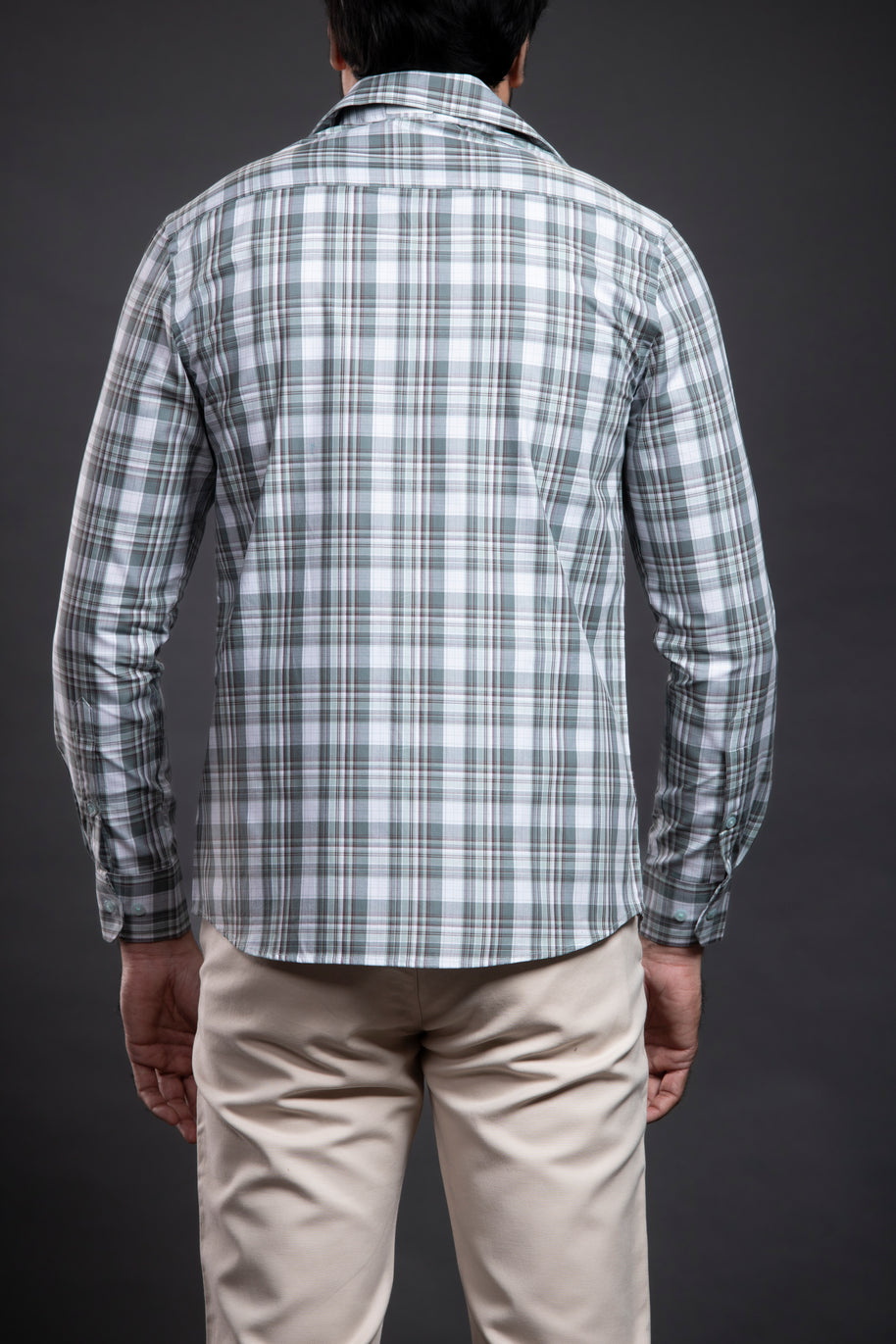 Brown Checkered Shirt