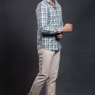 Brown Checkered Shirt