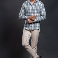 Brown Checkered Shirt