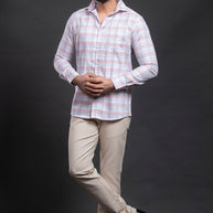 Pink Checkered Shirt