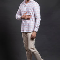 Pink Checkered Shirt