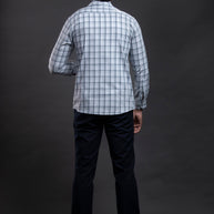 Blue Checkered Shirt