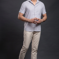 Grey Checkered Shirt