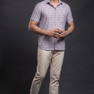 Grey Checkered Shirt