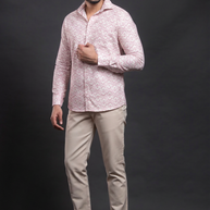 Grey Printed Shirt