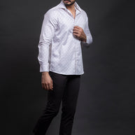 White Printed Shirt