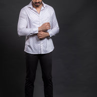 White Printed Shirt