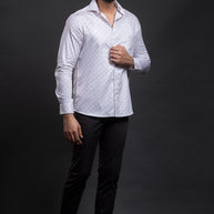 White Printed Shirt