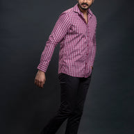 Pink Checkered Shirt