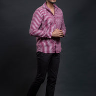 Pink Checkered Shirt