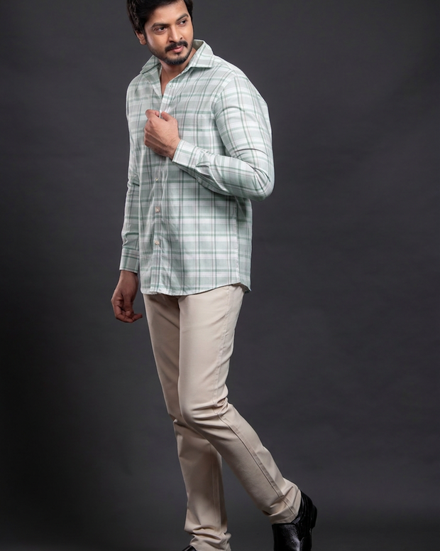 Pink Checkered Shirt