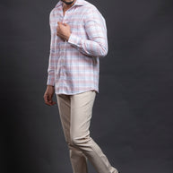 Pink Checkered Shirt