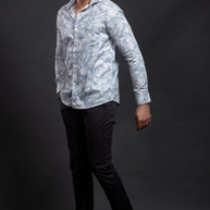 Grey Printed Shirt
