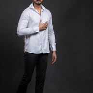 Grey Printed Shirt