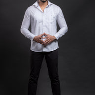 Grey Printed Shirt