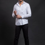 Grey Printed Shirt