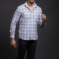Pink Checkered Shirt
