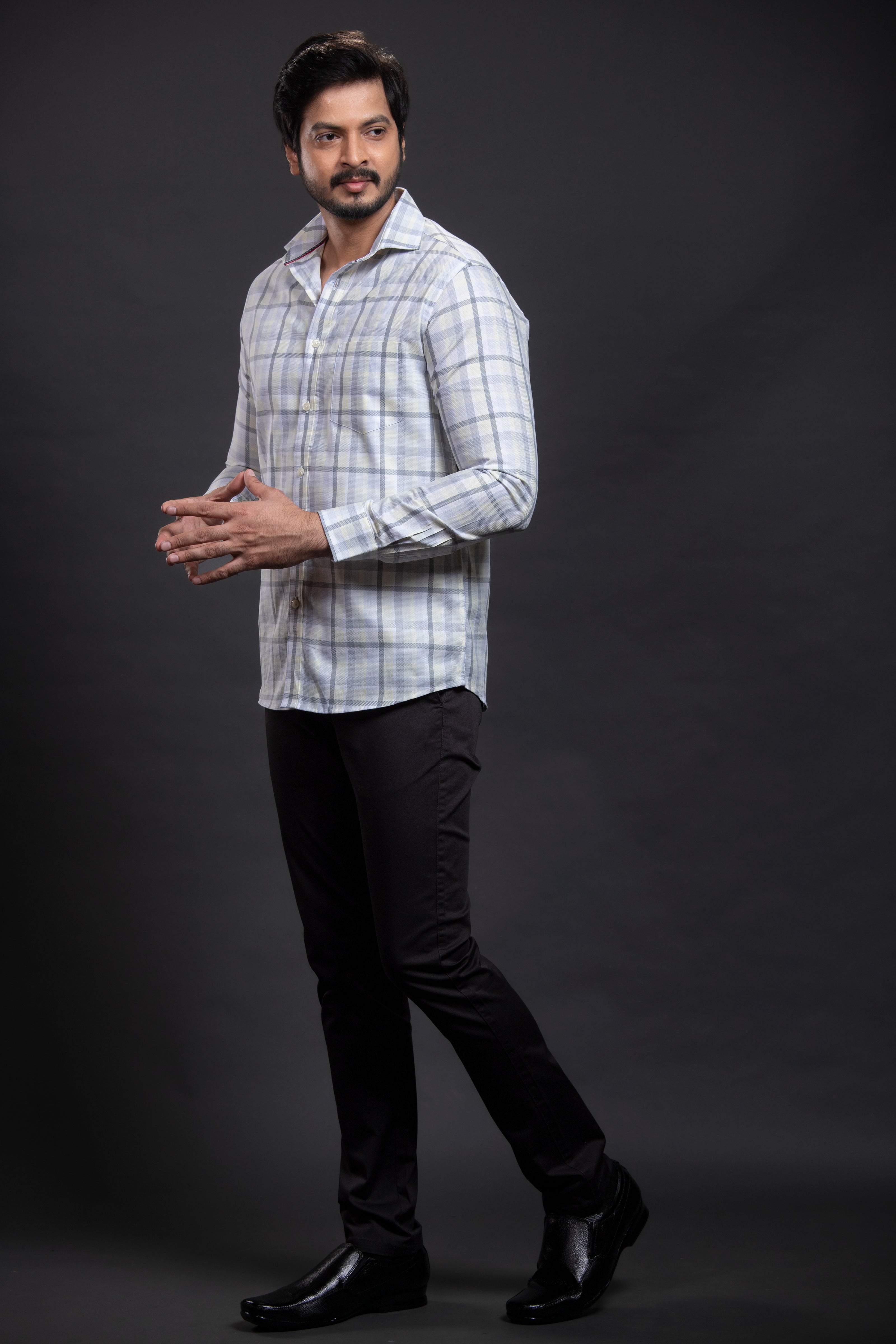 Yellow Checkered Shirt