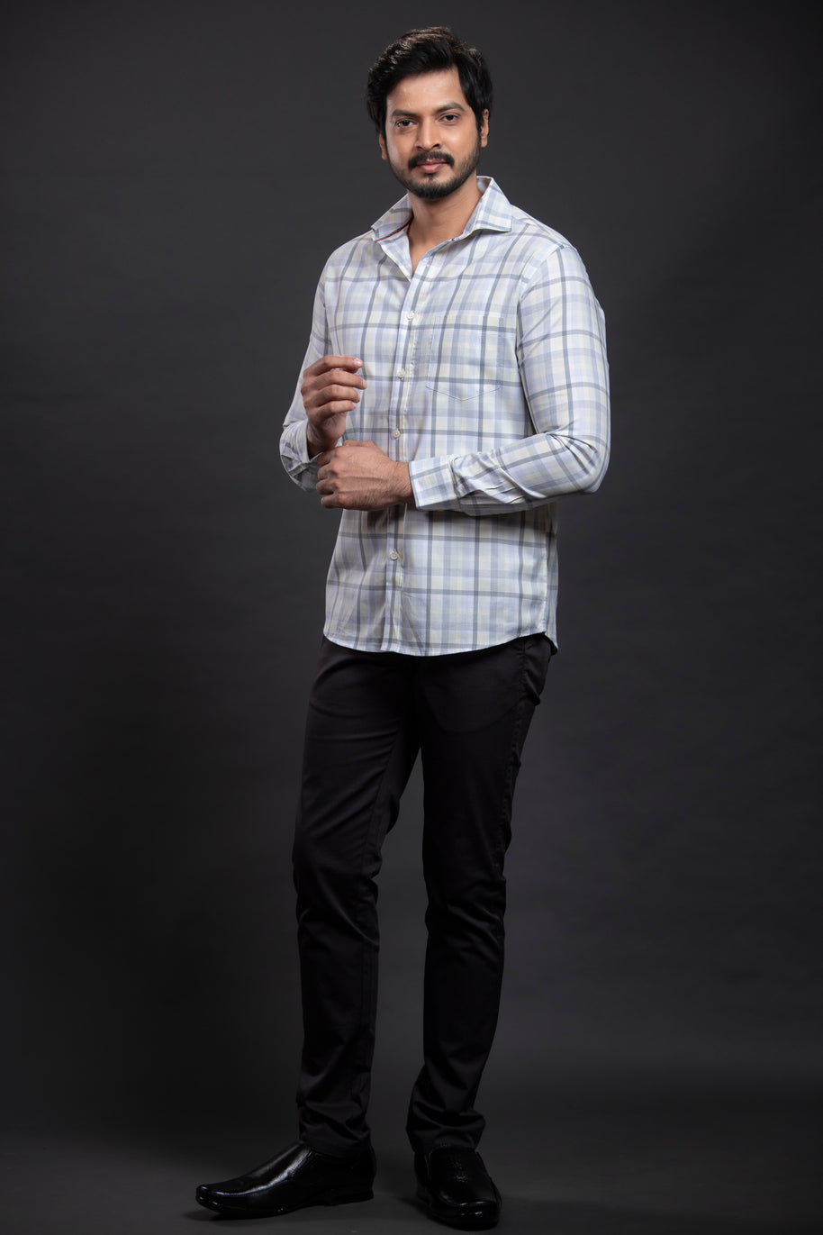 Yellow Checkered Shirt