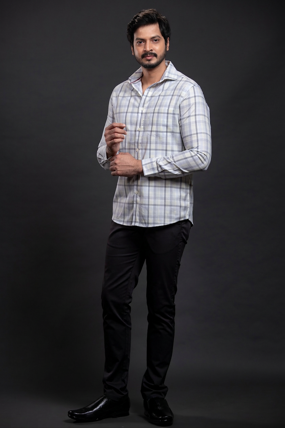 Yellow Checkered Shirt