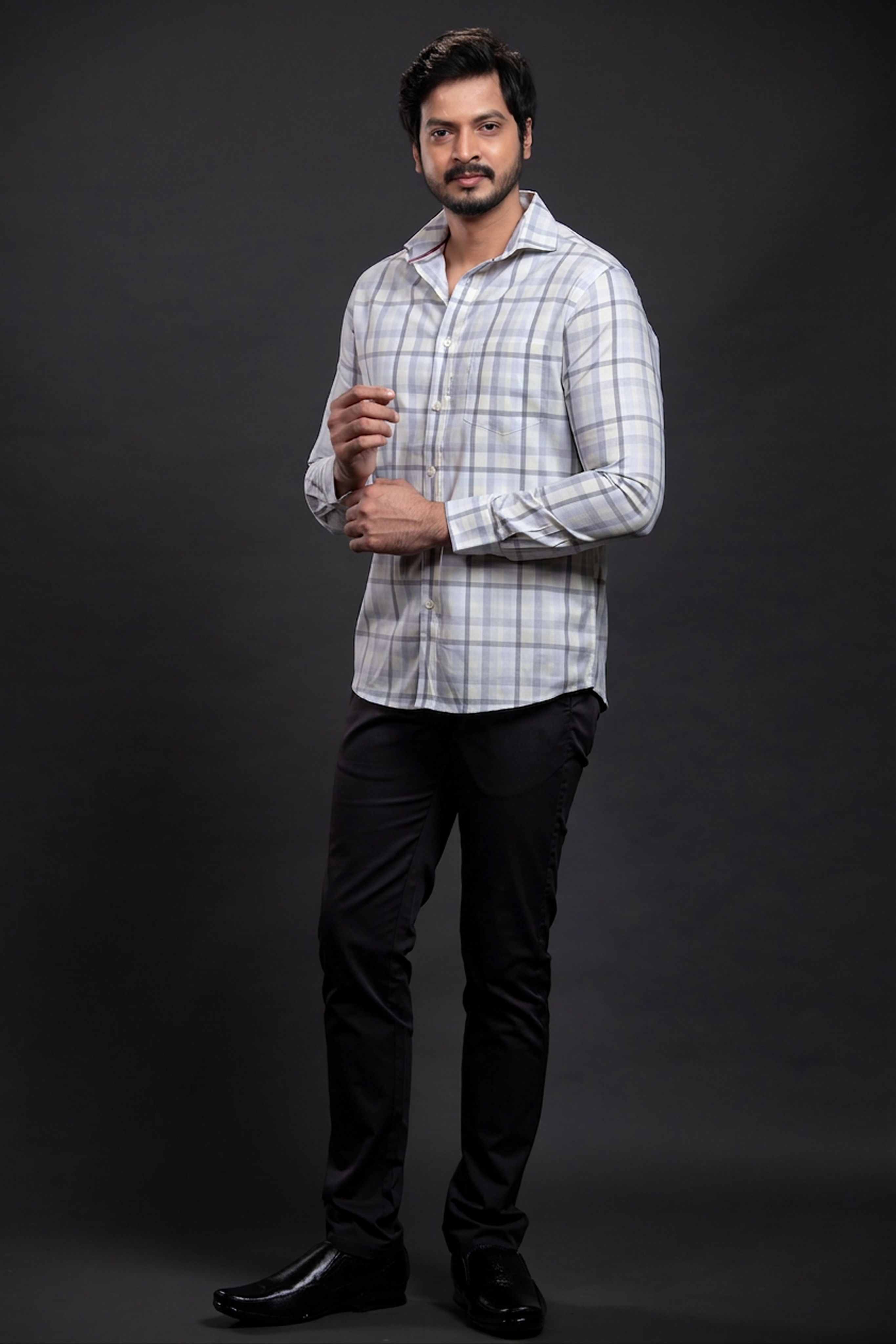 Yellow Checkered Shirt