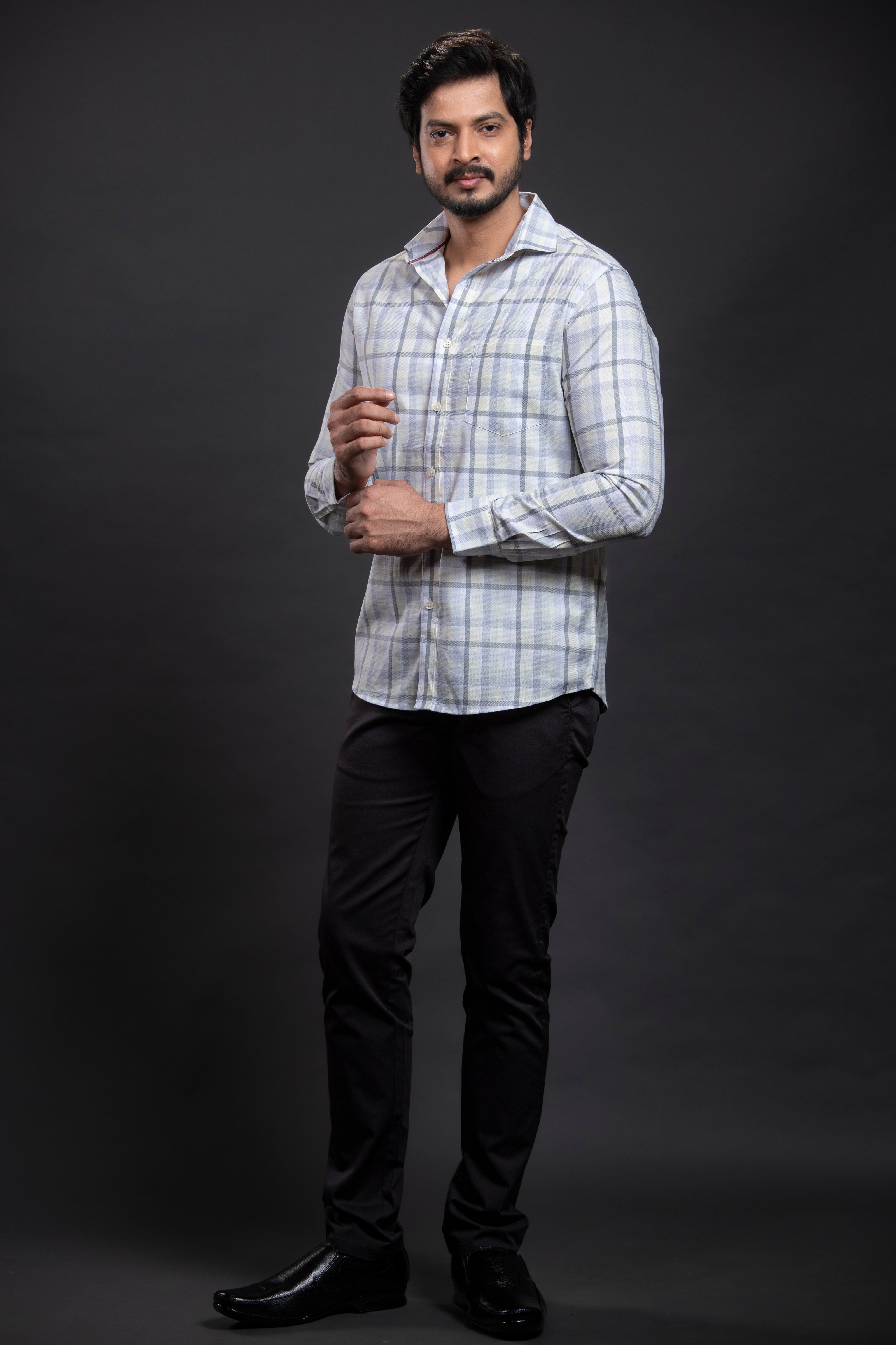 Yellow Checkered Shirt