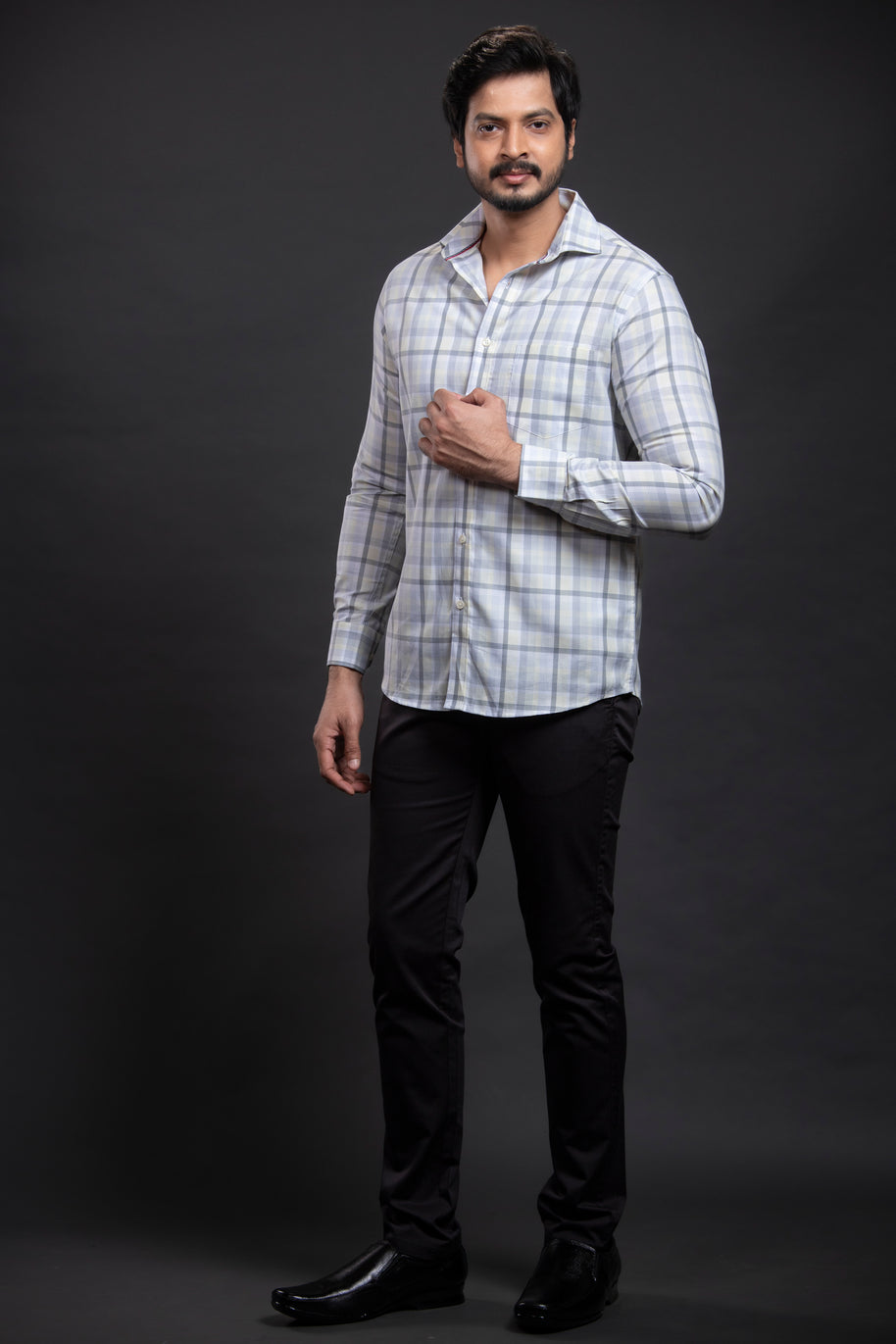 Yellow Checkered Shirt