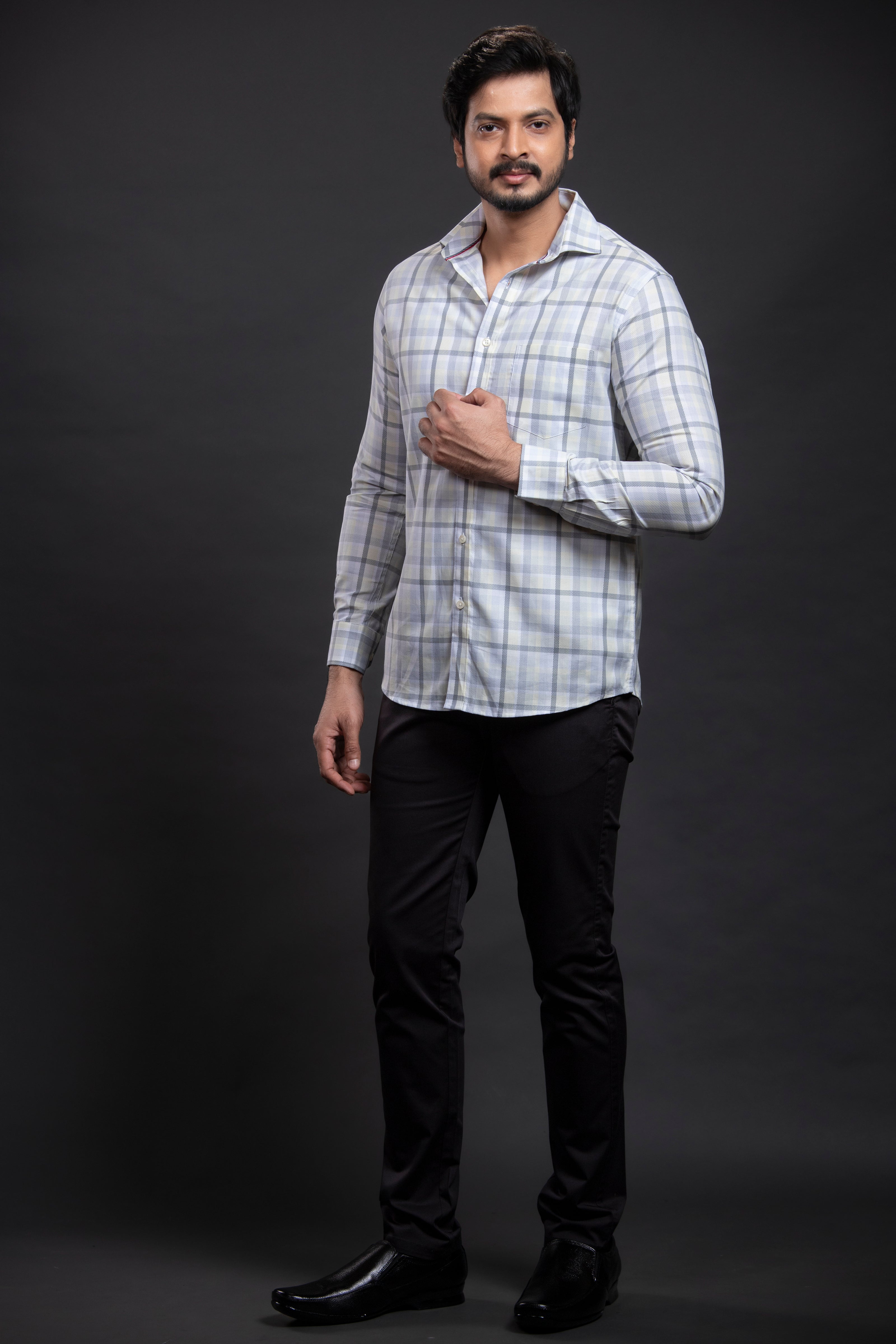 Yellow Checkered Shirt