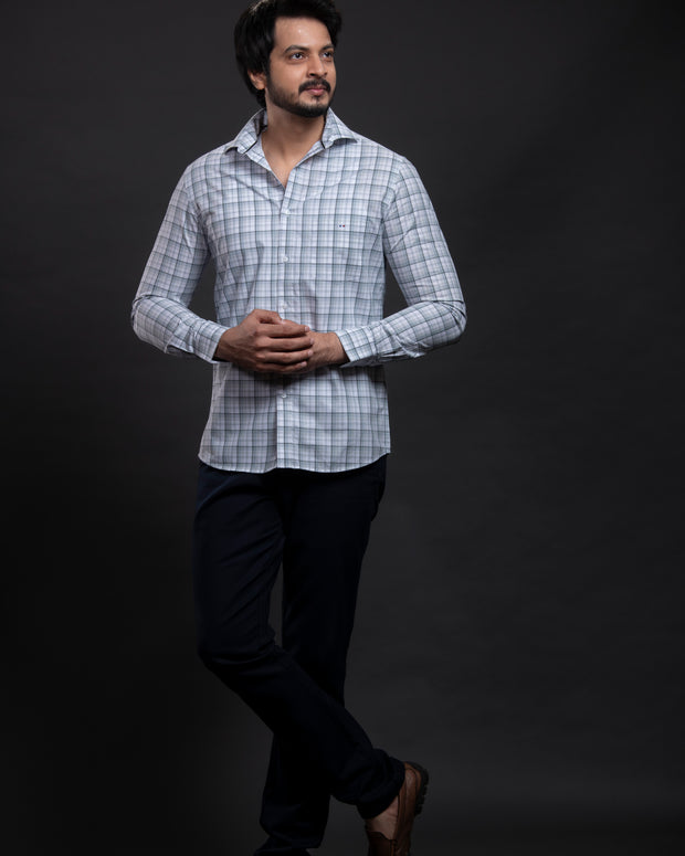 Olive Checkered Shirt