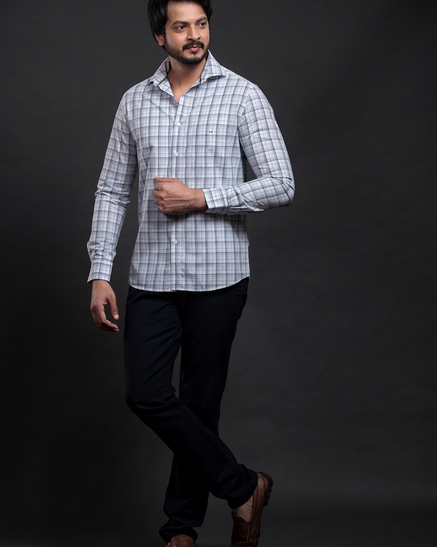 Olive Checkered Shirt