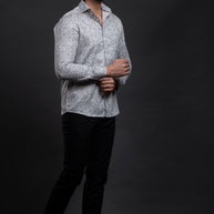 Grey Printed Shirt