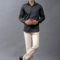 Maroon Printed Shirt