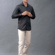 Maroon Printed Shirt
