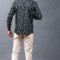 Black Stylish Printed Shirts
