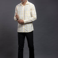 Yellow Checkered Shirts