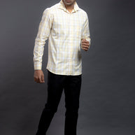 Yellow Checkered Shirts